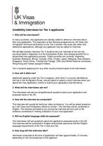 UK visa and immigration 